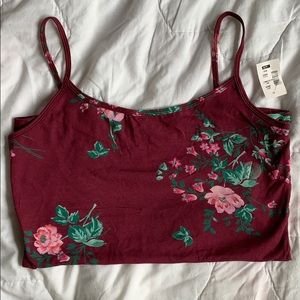 Aeropostale Burgundy Tank Top